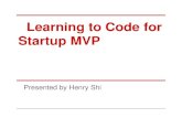 Code for Startup MVP (Ruby on Rails) Session 1