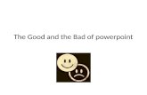 Bad good powerpoint