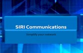 Siri communications profile
