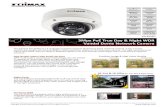 3Mpx PoE True Day & Night WDR Vandal Dome Network Camera ?? · memory card slot for local storage, ... Ds ng ven IR-Cut & IR LEDs for ... Vandal Dome Network Camera VD-233ED Pan Tilt