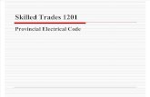 Electrical Code Wire Sizes