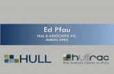 Ed Pfau - TERA for Risk/TCE2018/TCE_ Ed Pfau HULL & ASSOCIATES, INC. DUBLIN, OHIO. Building a Risk Assessment