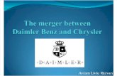 The Merger Between Daimler-Benz and Chrysler