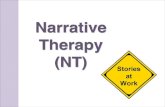 Narrative Therapy (NT) - c .Narrative Therapy is a therapeutic approach that places emphasis on the