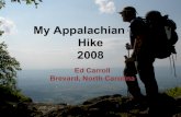 My appalachian trail hike