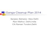 Ganga cleanup plan 2014