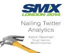 Twitter Analytics & Tools #smx #smxlondon @kelvinnewman
