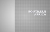 Geography: Southern Africa