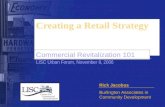 Creating a Neighborhood Retail Strategy