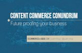 Content Commerce Conundrum in B2B