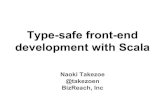 Type-safe front-end development with Scala