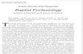 Baptist Ecclesiology
