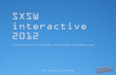 SXSW Interactive 2012: a collection of learnings, summaries and takeaways