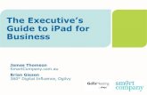 Executive's guide to the iPad for business