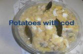 BILINGUAL PROJECT 1º ESO Potatoes with cod  mario