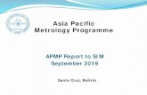 Asia Pacific Metrology Programme 2019. 10. 3.آ  DEC Working Group Focus Group Awareness Raising Workshop.
