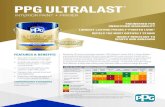 INTERIOR PAINT + PRIMER INTERIOR PAINT + PRIMER Backed by 135 years of coatings expertise, PPG UltraLast