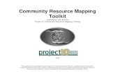 Community Resource Mapping Toolkit - Project 2017. 12. 5.آ  Community Resource Mapping Toolkit 6 Tool