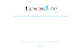 Low Fidelity Prototyping and User Testing Report 2011. 5. 28.آ  Low Fidelity Prototyping and User Testing
