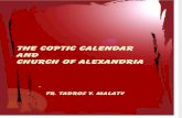 Coptic Calender