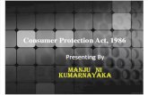 Consumer Protection Act 1986 E