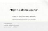 Dont call me cache java version