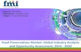 Food Preservatives Market: Global Industry Analysis and ... titled â€œFood Preservatives Market: Global