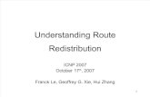 Routes Redistribution