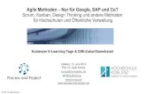 Agile Methoden Nur fأ¼r Google, SAP und Co? Scrum, Kanban ... DevOps User Stories SAFe Scrum Sprints