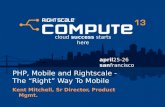 Zend php mobile and right scale   rightscale compute 2013