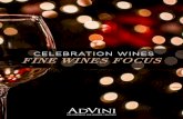 CELEBRATION WINES FINE WINES FOCUS DOSSIER ... FINE WINES FOCUS CELEBRATION WINES AdVini and its wine