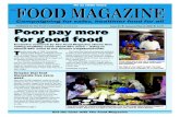 FOOD MAGAZINE - Food FOOD MAGAZINEhealth Published by The Food Commission. ISSN 0953-5047 The Issue