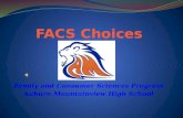 FACS Choices