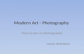 Modern Art - Photography
