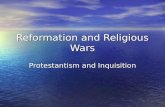 Reformation and religious wars