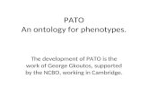 PATO An ontology for phenotypes