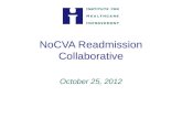 NoCVA Readmission Collaborative