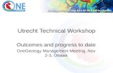 Utrecht Technical Workshop