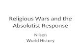 Religious Wars and Absolutism