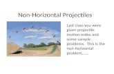 Non-Horizontal Projectiles