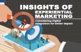 Insights of experiential marketing