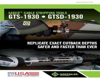 Greenlee GTS-RDS Depth Stop Replacement Kit for the GTS-1930 Cable Stripper Greenlee Textron 