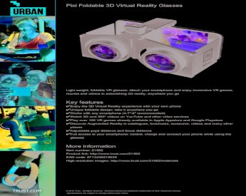 Pixi Foldable 3D Virtual Reality Pixi Foldable 3D Virtual Reality Glasses  Light weight, foldable VR - [PDF Document]