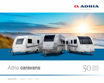 Adria caravans - Amazon S3 &middot; PDF fileAdria regularly wins  independent awards for design, innovation, vehicle safety, quality and  customer satisfaction - including the prestigious - [PDF Document]